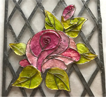 ステンドフラワー例