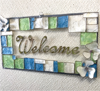 ステンドフラワー例