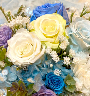 プリザーブドフラワーミニアレンジ